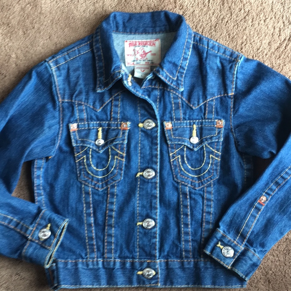 True Religion girls Jean Jacket